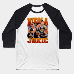 Nikola Jokic Graphic Tee Baseball T-Shirt